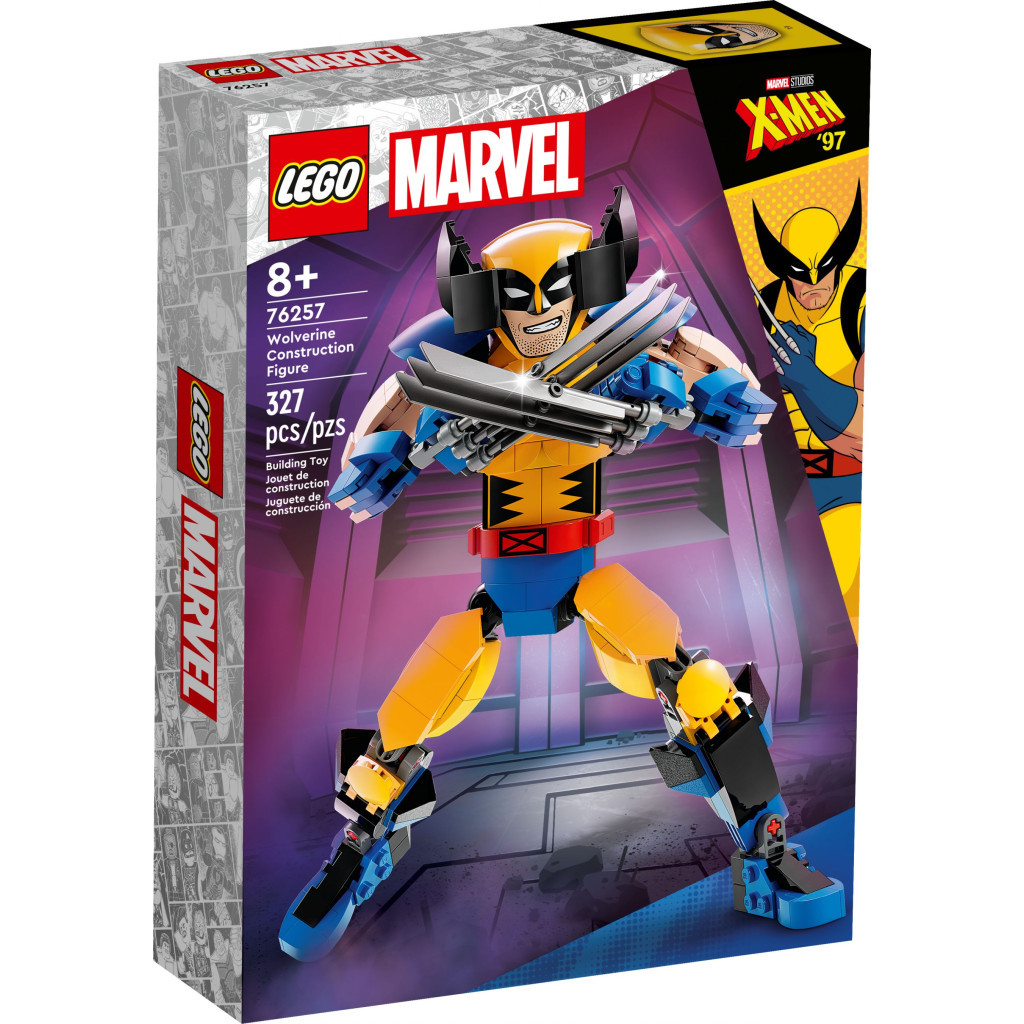 Конструктор LEGO Marvel Фигурка Росомахи для сборки 327 деталей (76257) - главное фото