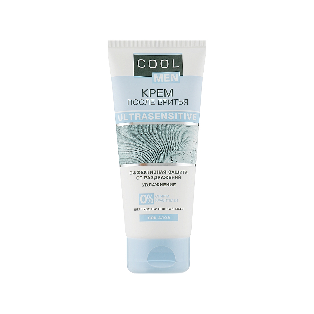 Крем после бритья Cool Men Ultrasensitive 200 мл (4823015926303) - главное фото