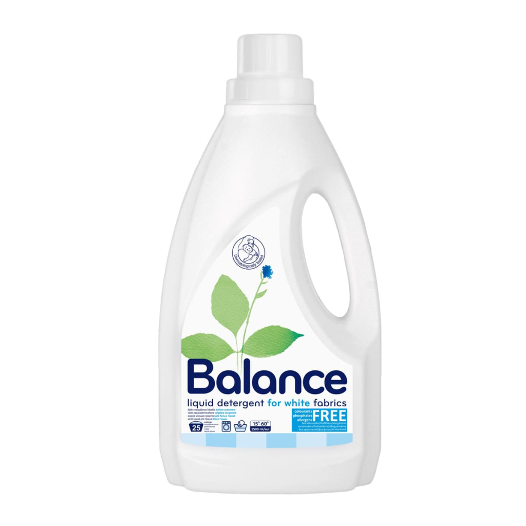 Гель для стирки Balance Для белых тканей 1.5 л (4770495348029) - главное фото