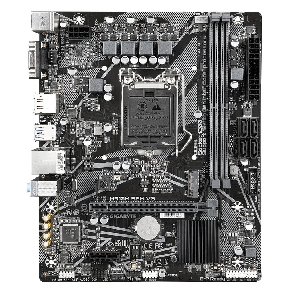 Материнская плата GIGABYTE H510M S2H V3 - главное фото