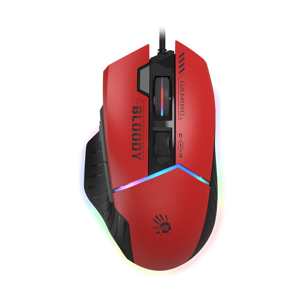 Мышка A4Tech Bloody W95 Max RGB Activated USB Sports Red (Bloody W95 Max Sports Red) - главное фото