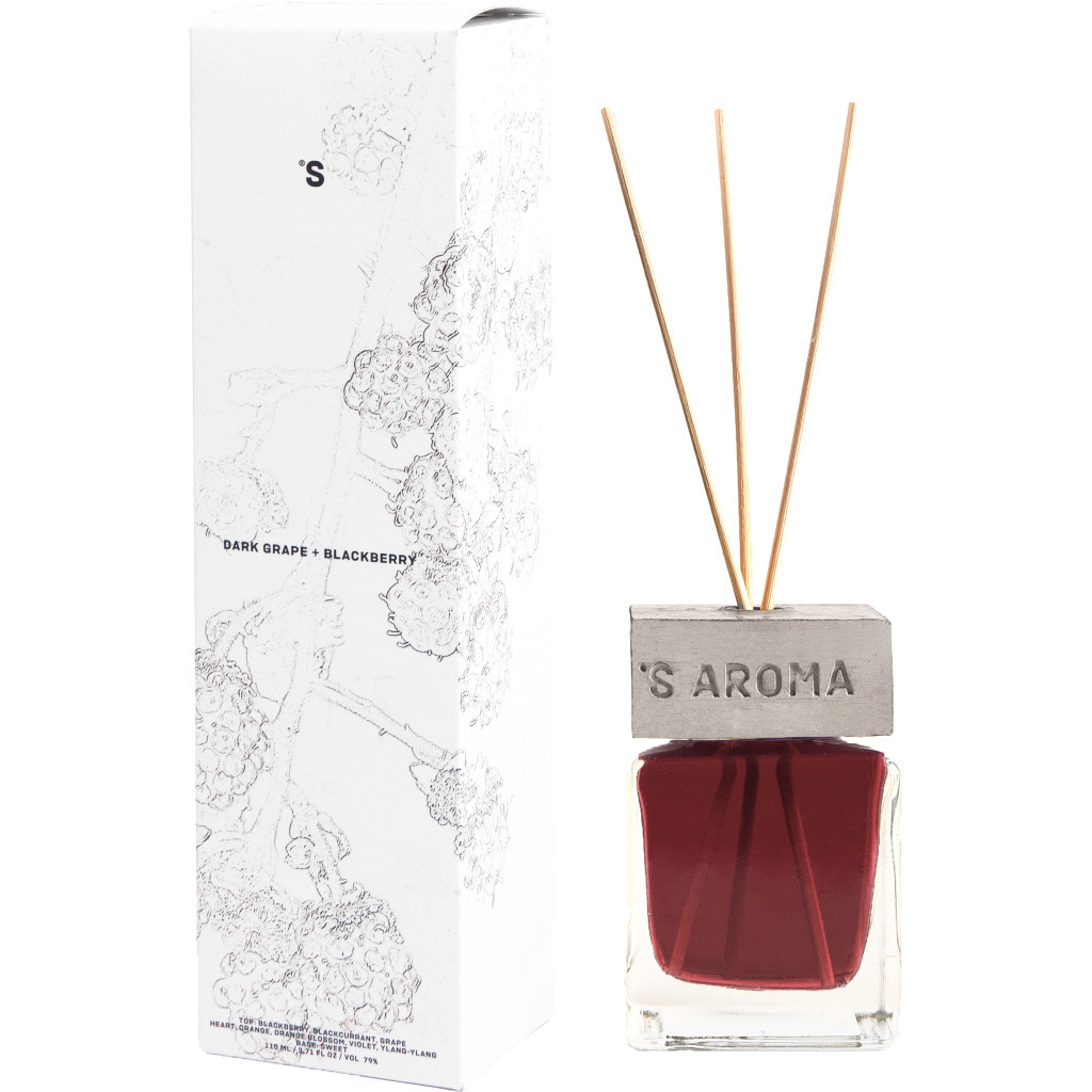 Аромадиффузор Sister%27s Aroma Темный виноград + ежевика 100 мл (4820227782796/4820227783915) - главное фото