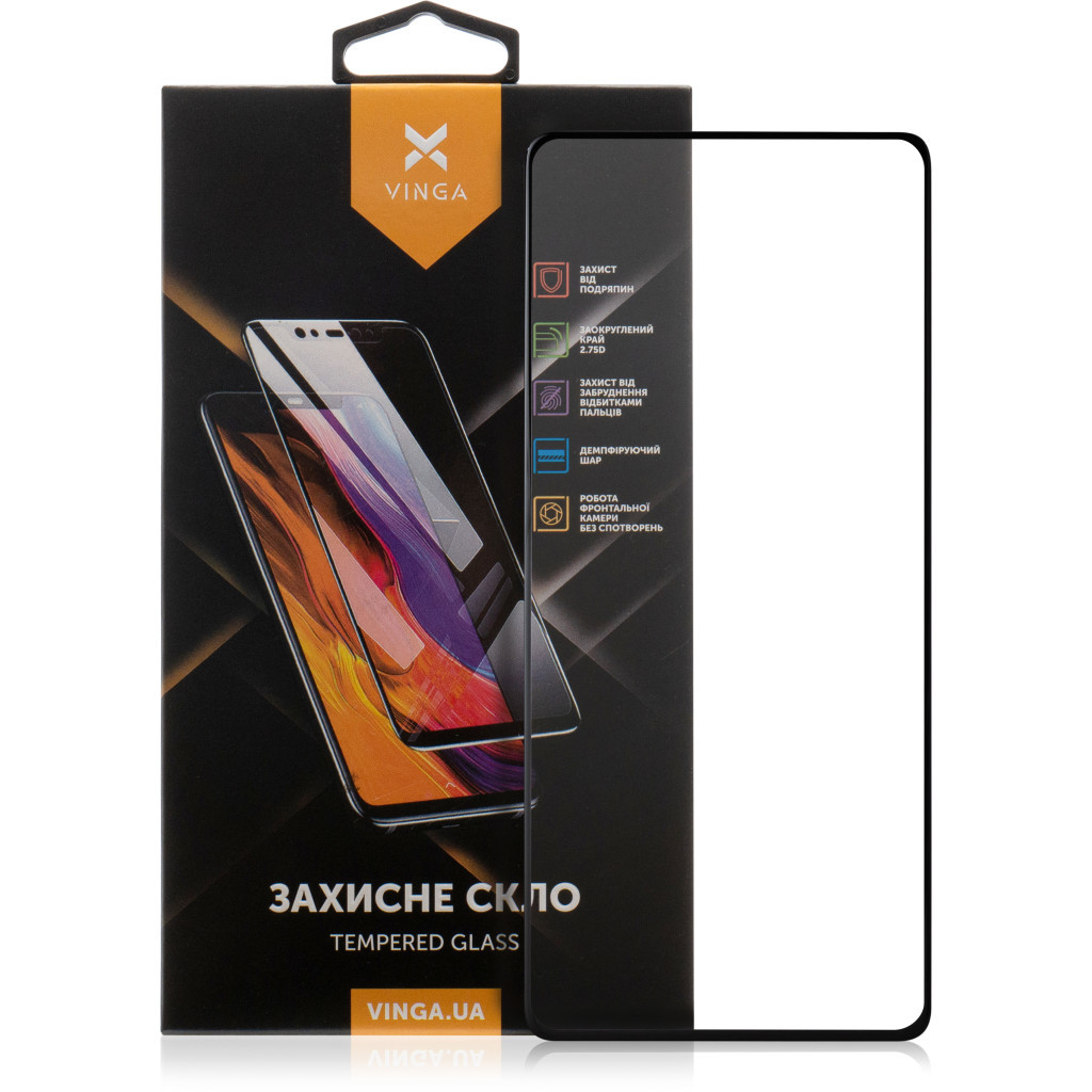 Стекло защитное Vinga Xiaomi Redmi Note 12 Pro (VGXRN12P) - главное фото